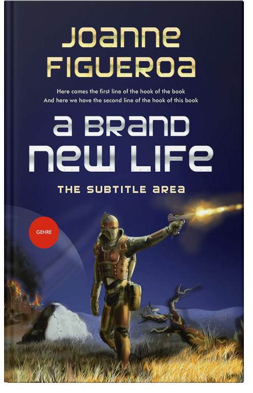 Front view of Premade Science Fiction Book Cover - Port Gore