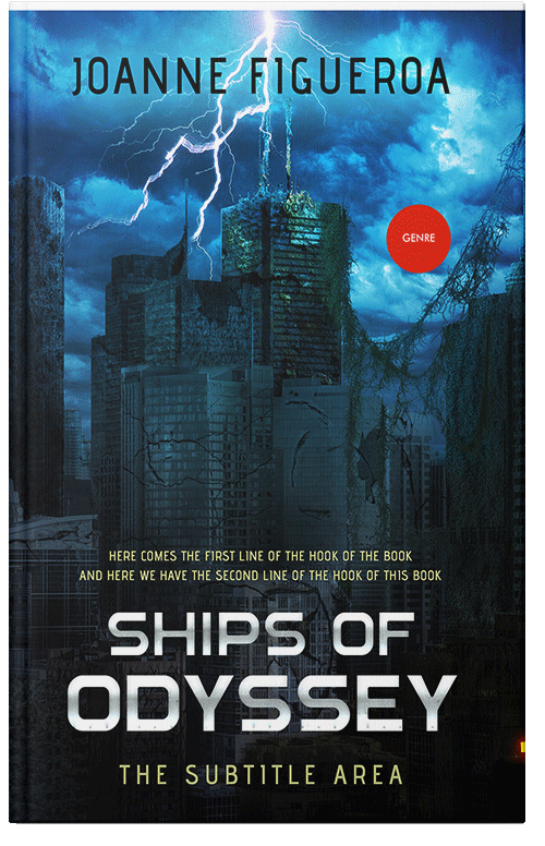 Front view of Premade Apocalyptica Book Cover - Firefly