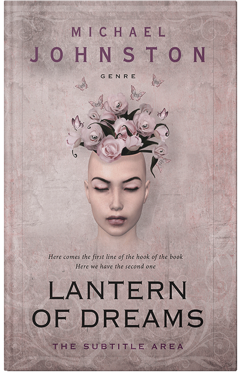 Front view of Premade Surreal Book Cover - Cold Turkey