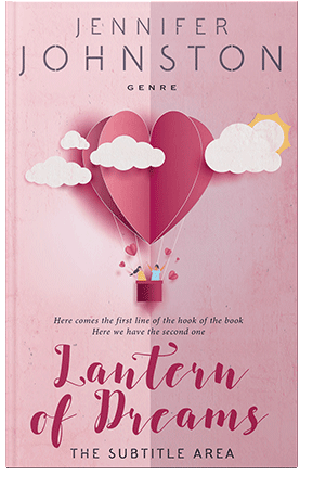 Pre Made Book Cover Beauty Bush