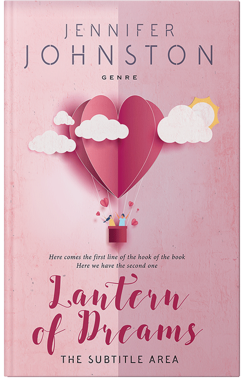 Front view of Premade Romance Book Cover - Beauty Bush