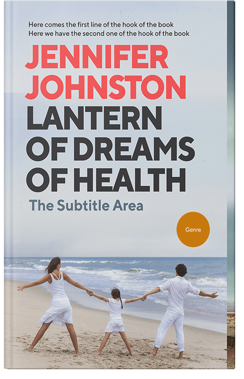 Front view of Premade Family & Parenting Book Cover - Iron