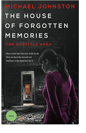 Pre Made Book Cover Cod Gray