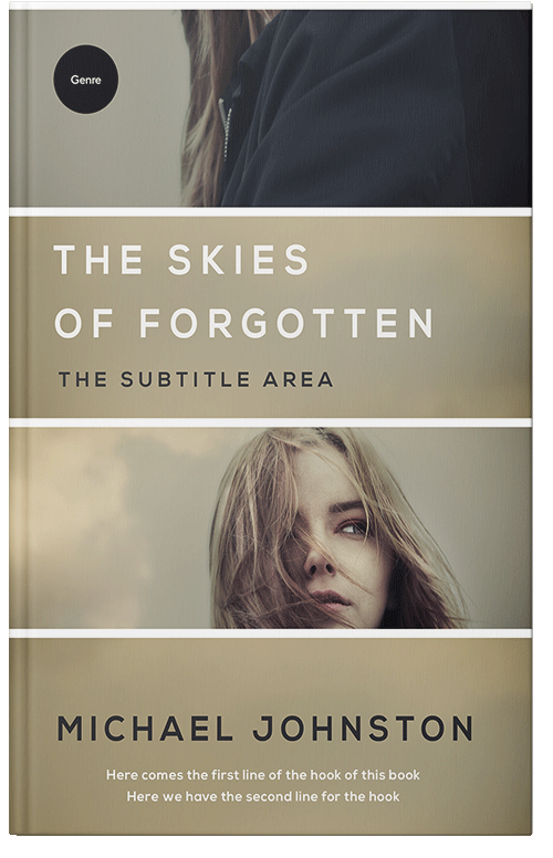 Front view of Premade Romance Book Cover - Hillary