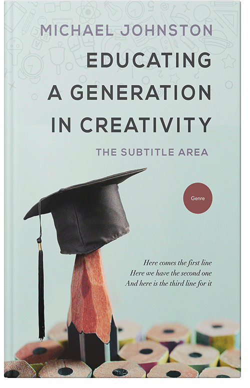 Front view of Premade Family & Parenting Book Cover - Paris White