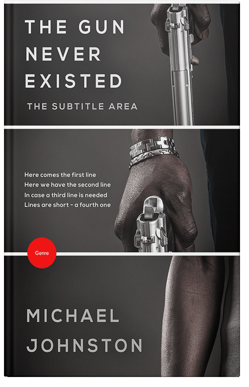 Front view of Premade Mystery & Thriller & Suspense Book Cover - Mine Shaft