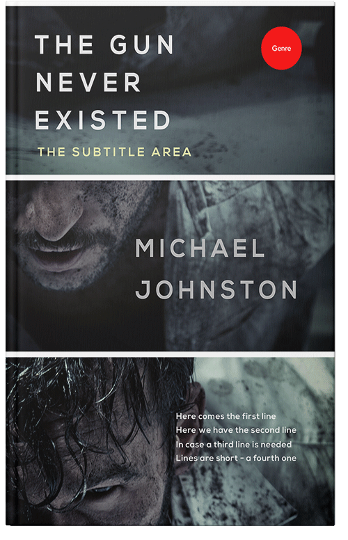 Front view of Premade Business Book Cover - Shark