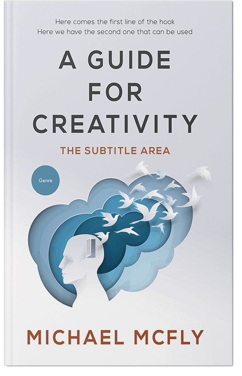 Front view of Premade Self-Improvement & Self-Help Book Cover - Athens Gray