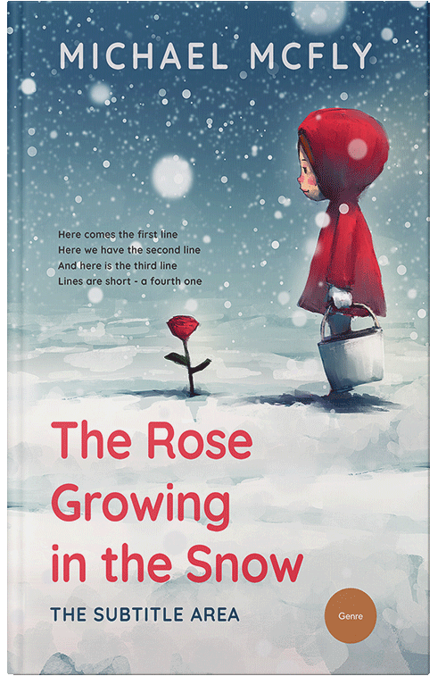 Front view of Premade Teen & Young Adult Book Cover - San Juan