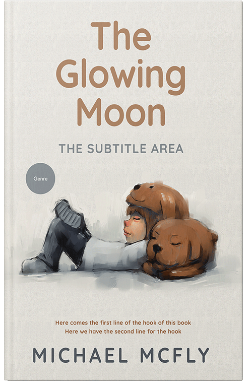 Front view of Premade Teen & Young Adult Book Cover - Pampas