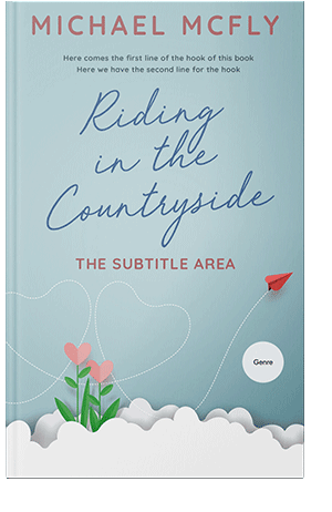 Pre Made Book Cover Jungle Mist