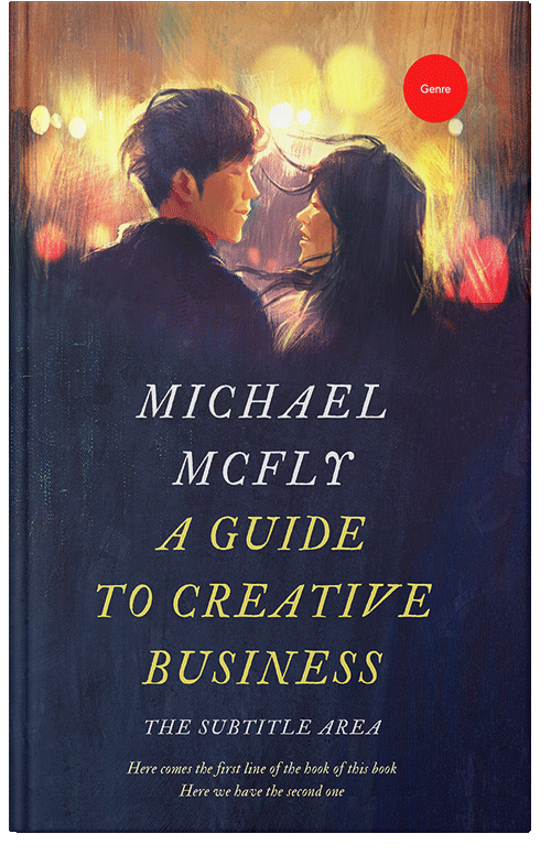 Front view of Premade Romance Book Cover - Whiskey