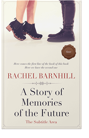 Pre Made Book Cover Spring Wood