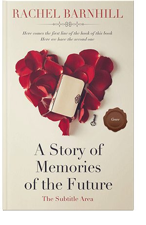 Pre Made Book Cover White Rock