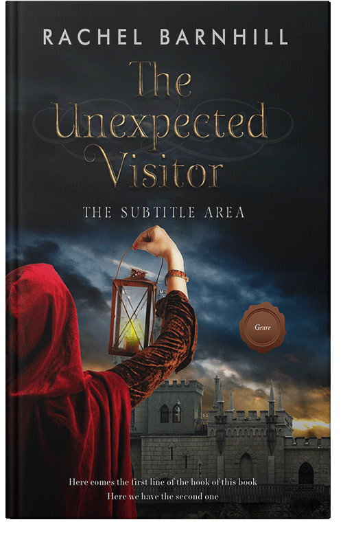 Front view of Premade Mystery & Thriller & Suspense Book Cover - Woodsmoke