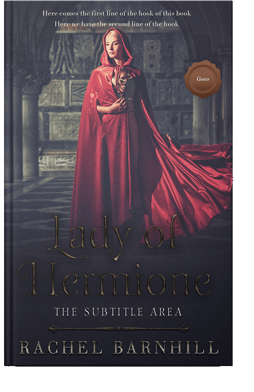 Front view of Tuna #3458 - Premade Fantasy Book Cover