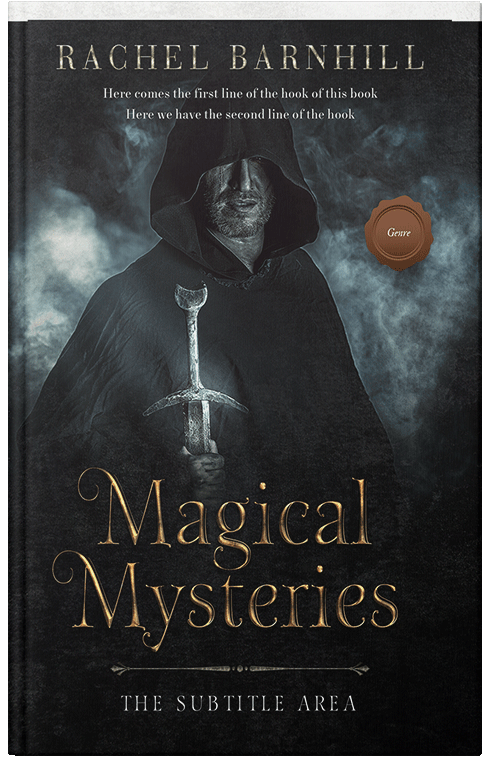 Front view of Premade Historical Book Cover - Woodsmoke