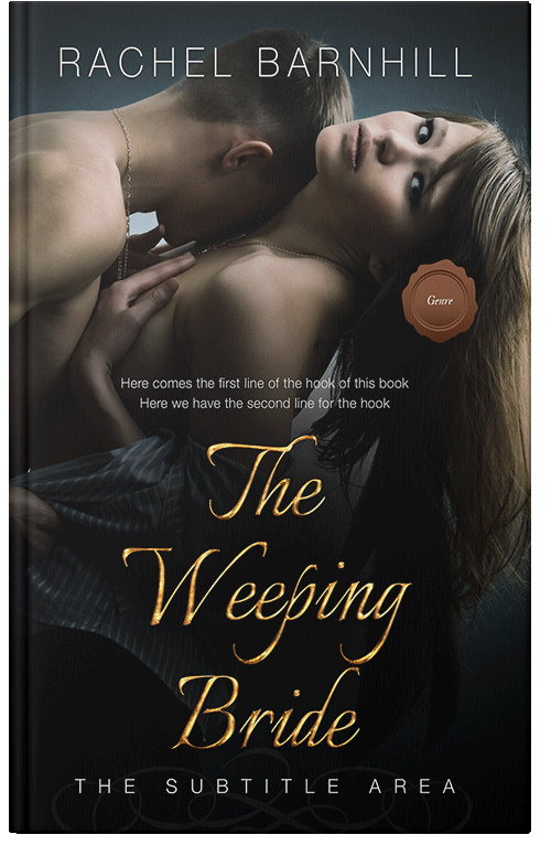 Front view of Premade Erotica Book Cover - Cod Gray