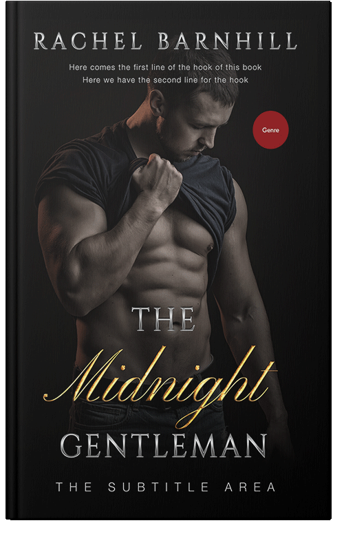 Front view of Premade Erotica Book Cover - Cod Gray