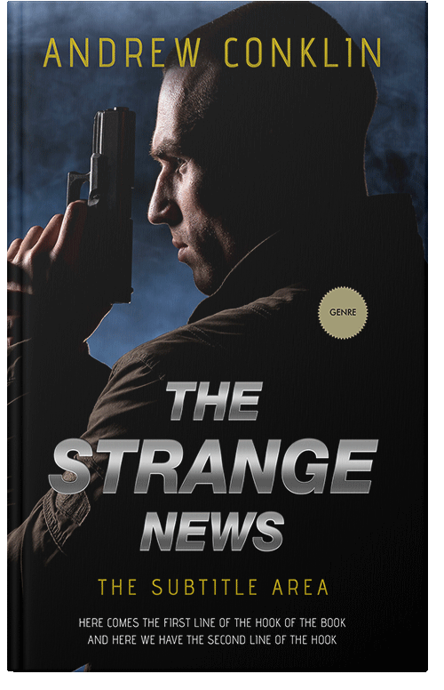 Front view of Premade Mystery & Thriller & Suspense Book Cover - Bunker