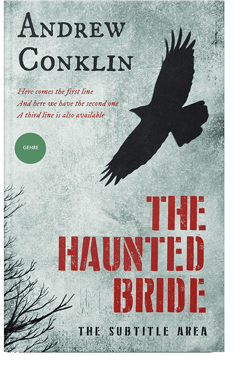 Front view of Conch #3487 - Premade Mystery & Thriller & Suspense Book Cover | BookCoverZone