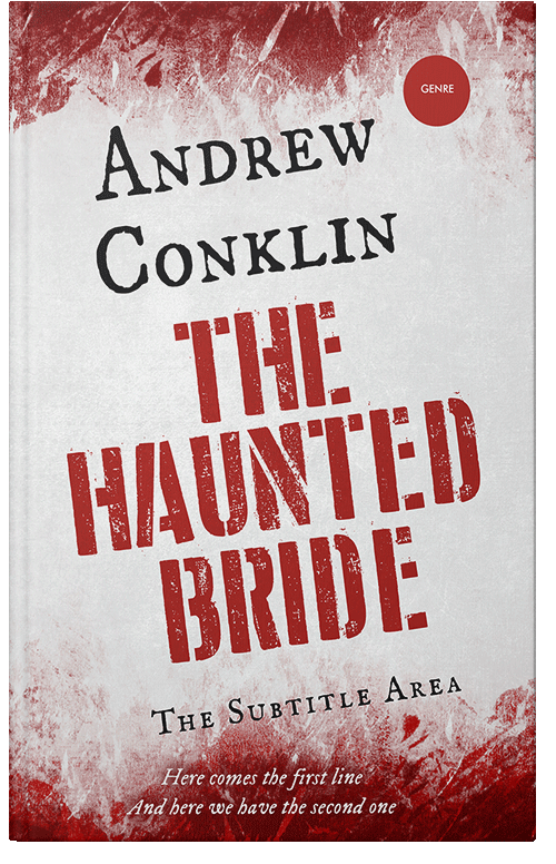 Front view of Premade Mystery & Thriller & Suspense Book Cover - Ebb