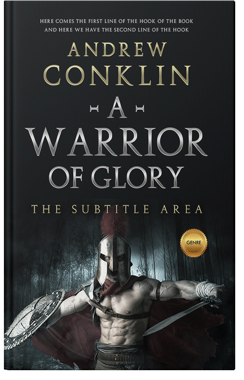 Front view of Premade Historical Book Cover - Bunker