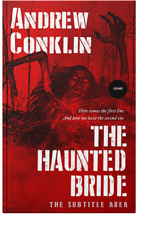 Pre Made Book Cover Sangria