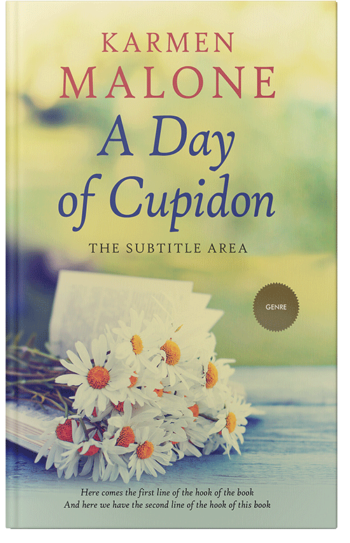 Front view of Premade Romance Book Cover - Pine Glade