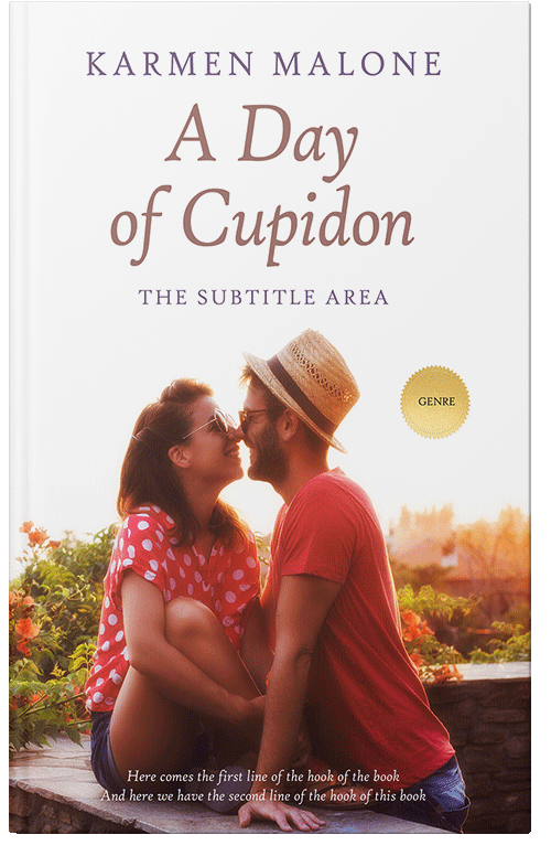 Front view of Premade Romance Book Cover - El Salva