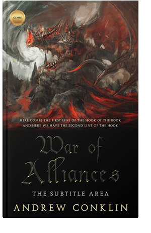 Pre Made Book Cover Oil