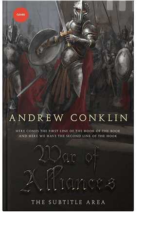 Pre Made Book Cover Cocoa Brown