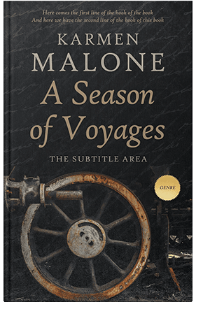 Pre Made Book Cover Woodsmoke