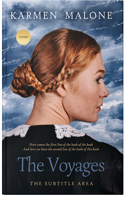 Front view of Premade Romance Book Cover - My Pink