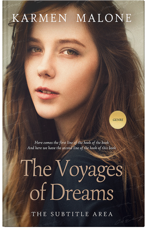 Front view of Premade Romance Book Cover - Tumbleweed