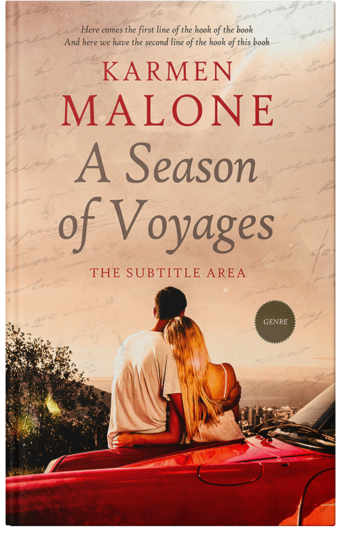 Front view of Premade Romance Book Cover - Pancho