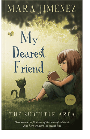 Pre Made Book Cover Raffia