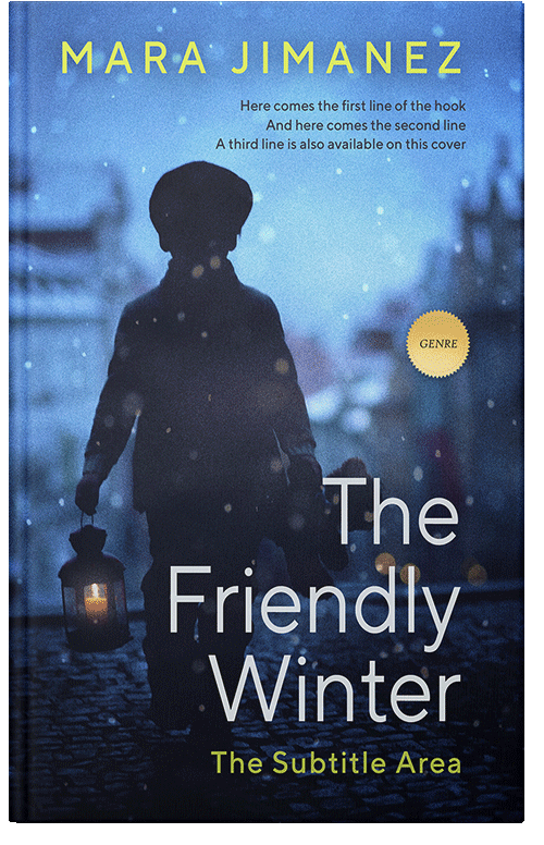 Front view of Premade Fantasy Book Cover - Mirage