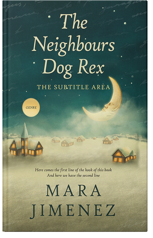 Front view of Premade Fantasy Book Cover - Coral Reef