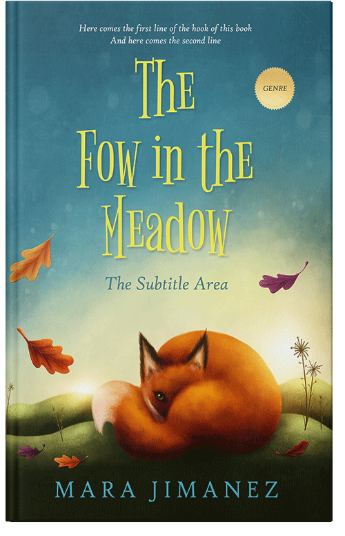 Front view of Premade Fantasy Book Cover - Ming