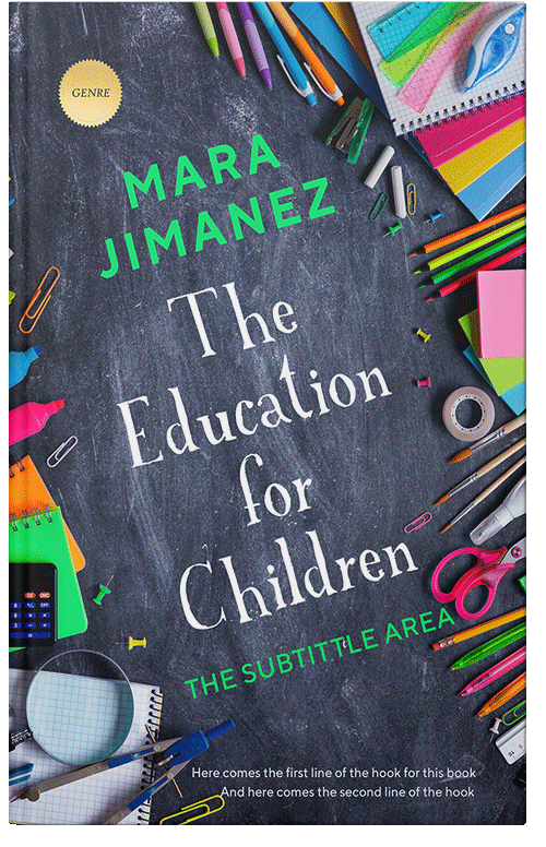 Front view of Premade Family & Parenting Book Cover - Fiord