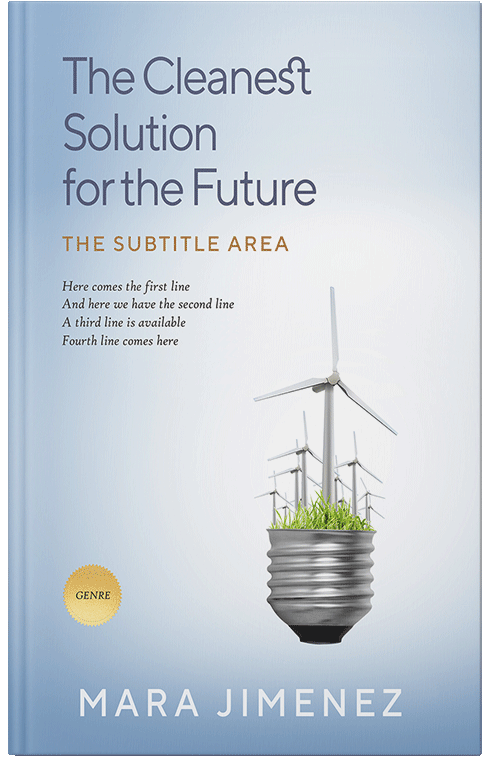 Front view of Premade Science & Nature Book Cover - Botticelli