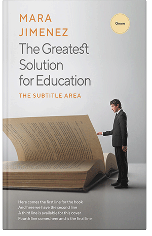 Premade Book Cover Timberwolf