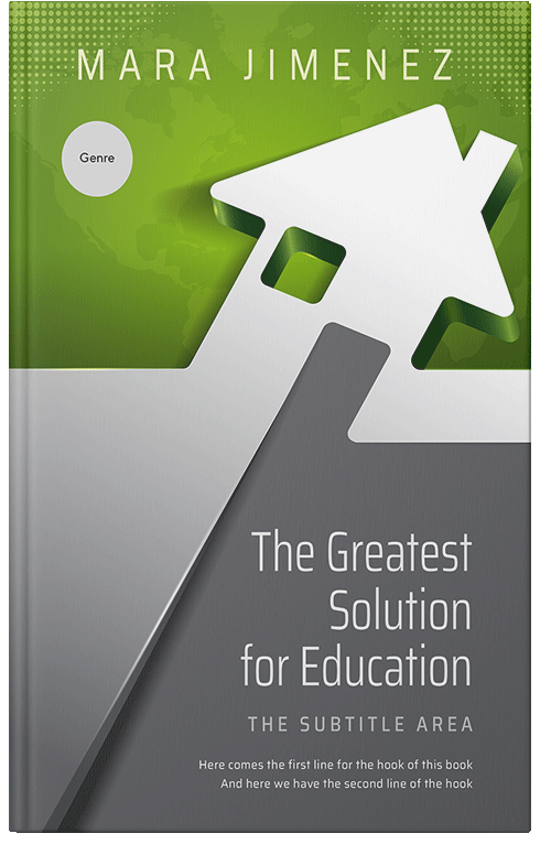 Front view of Premade Business Book Cover - Dingley