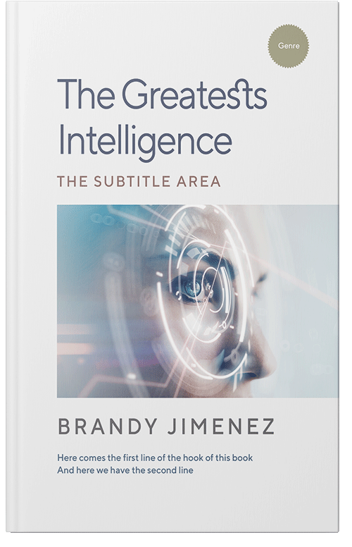 Front view of Premade Science Fiction Book Cover - Bon Jour