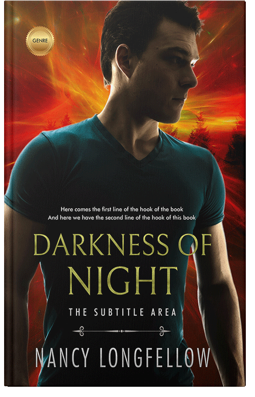 Front view of Premade Mystery & Thriller & Suspense Book Cover - Tuscany