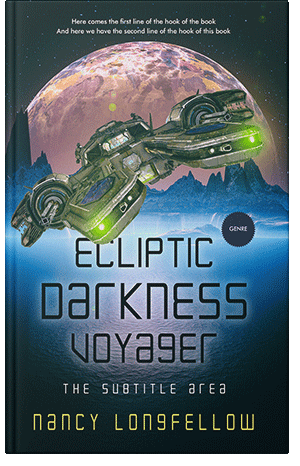 Premade Book Cover Pink Swan