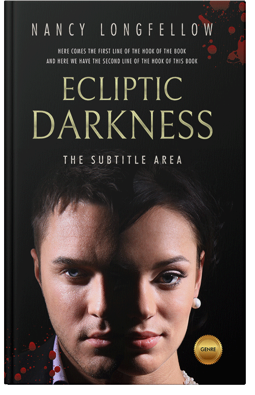 Front view of Premade Surreal Book Cover - Gondola