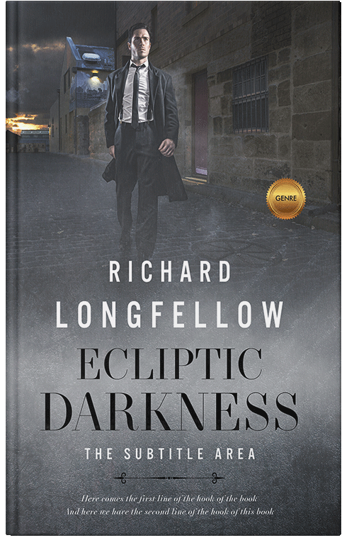 Front view of Premade Mystery & Thriller & Suspense Book Cover - Abbey