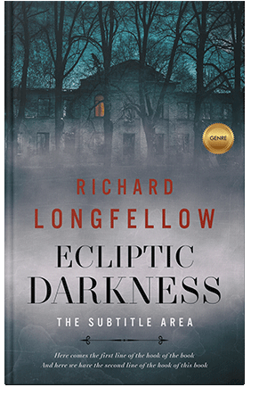 Pre Made Book Cover Limed Spruce